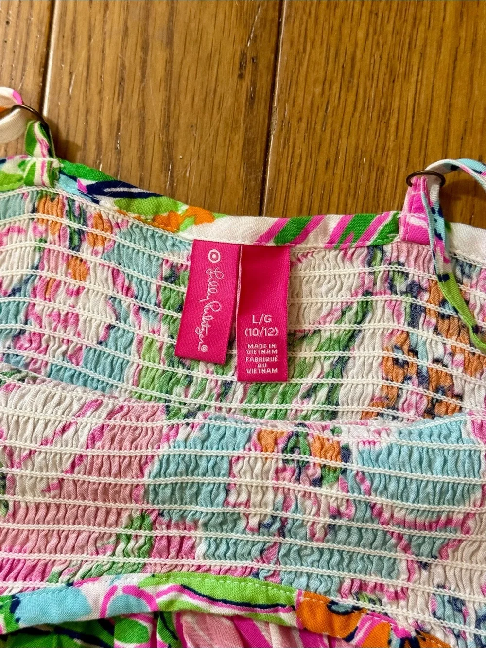 Lilly Pulitzer Pink Multi Floral Tiered Maxi Dress
